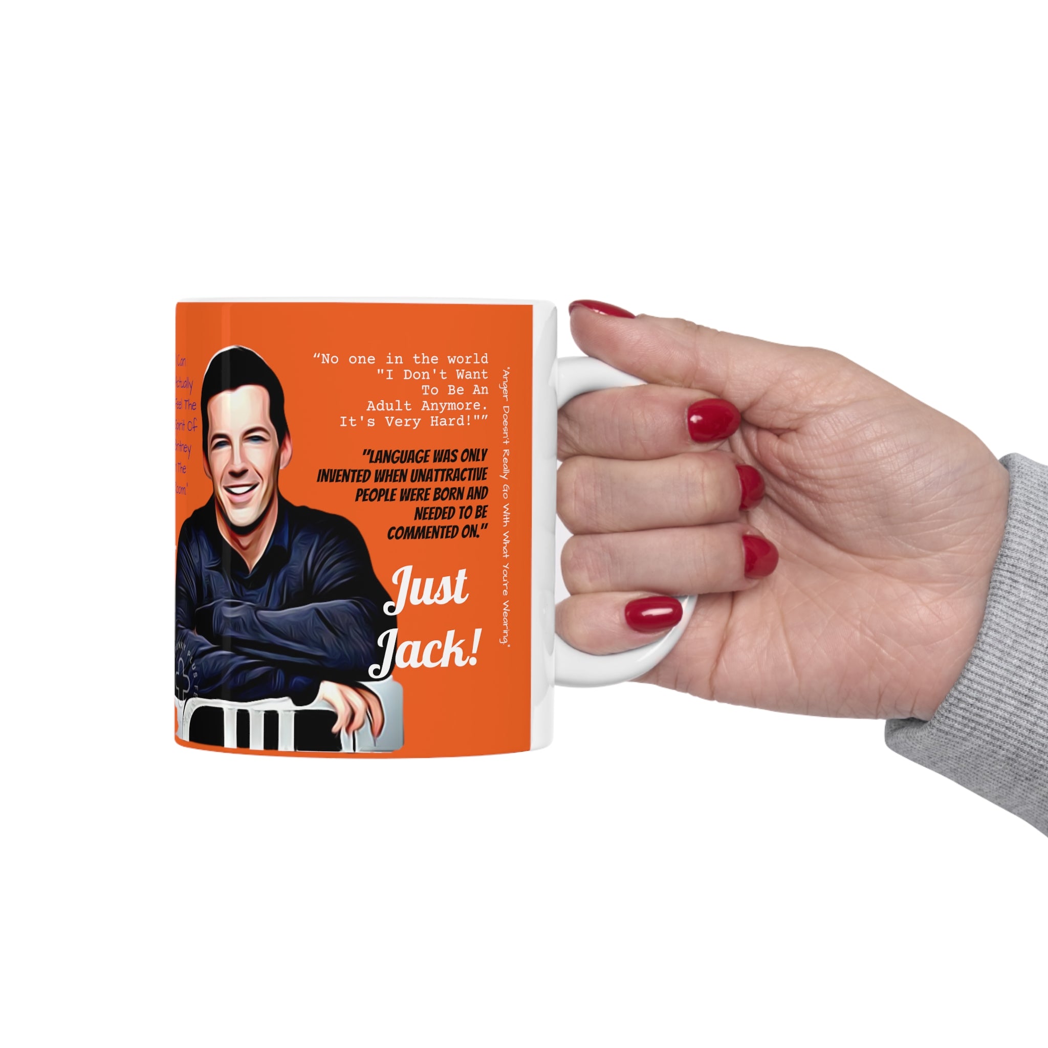 Will and Grace Jack McFarlen Quotes-  White Ceramic Mug - Creations by Chris and Carlos